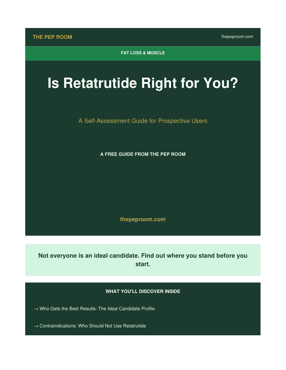 First page preview of Is Retatrutide Right For You